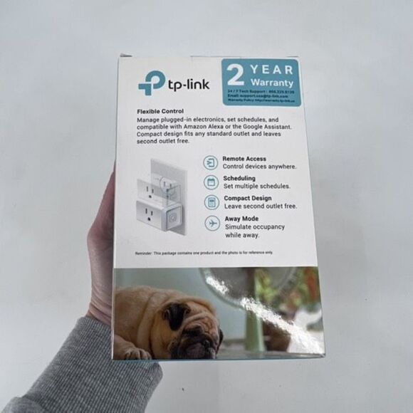 TP-LINK Smart Wi-fi Plug Classic Mini Hs105 Works With Amazon Alexa Google Home - Picture 3 of 7